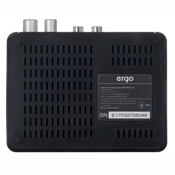 Цифровий декодер Ergo DVB-T2 1204
